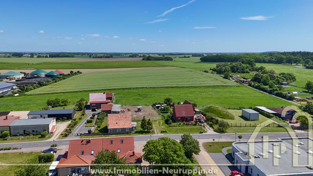 Vogelperspektive Umland